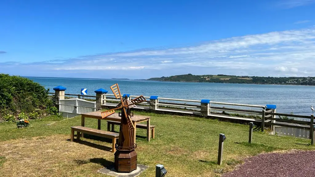 Vue mer table moulin