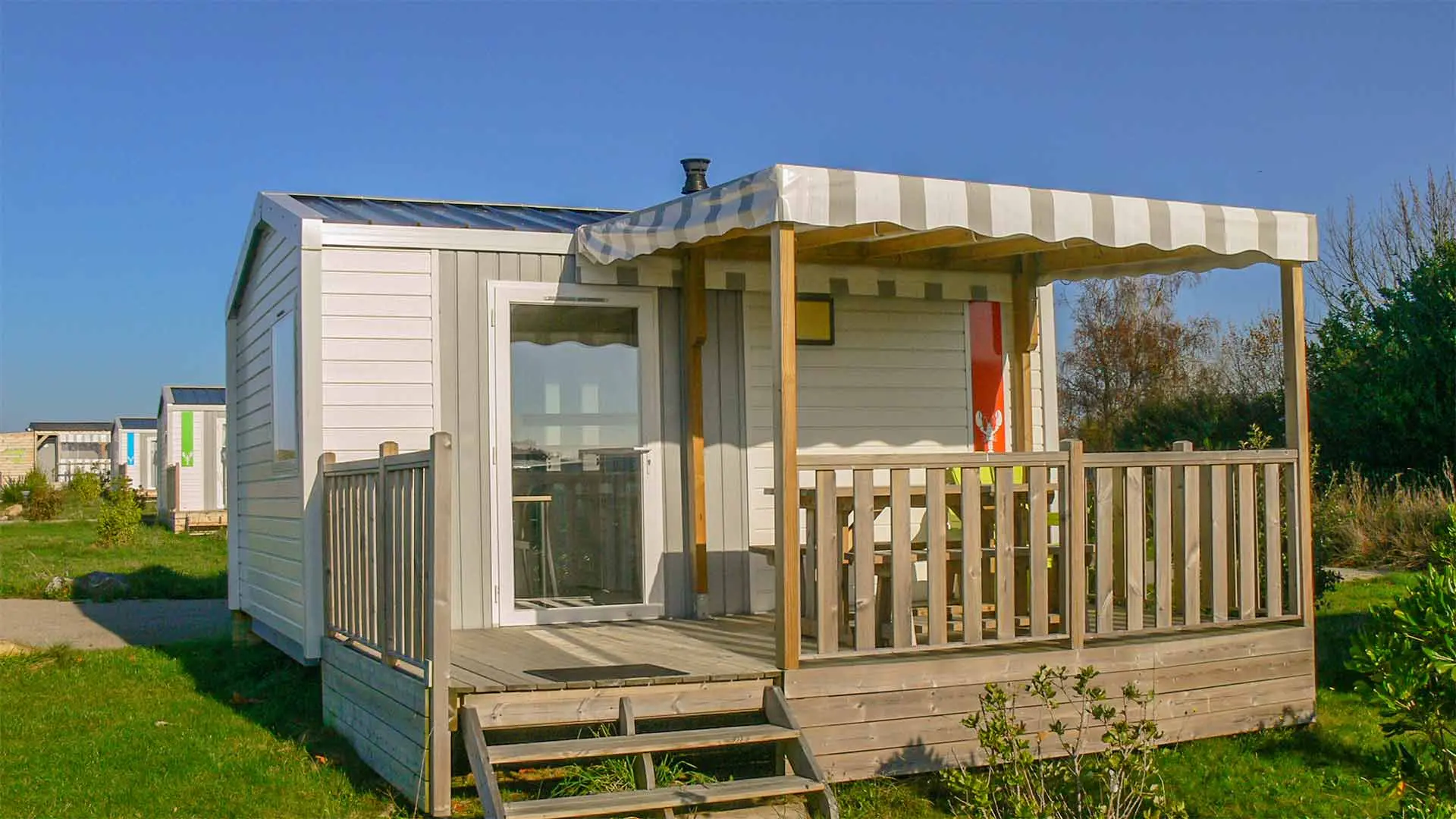 camping-mobil-home du Camping Lizoé (Bretagne)