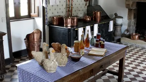 château Rosanbo Cuisine XIXème siècle