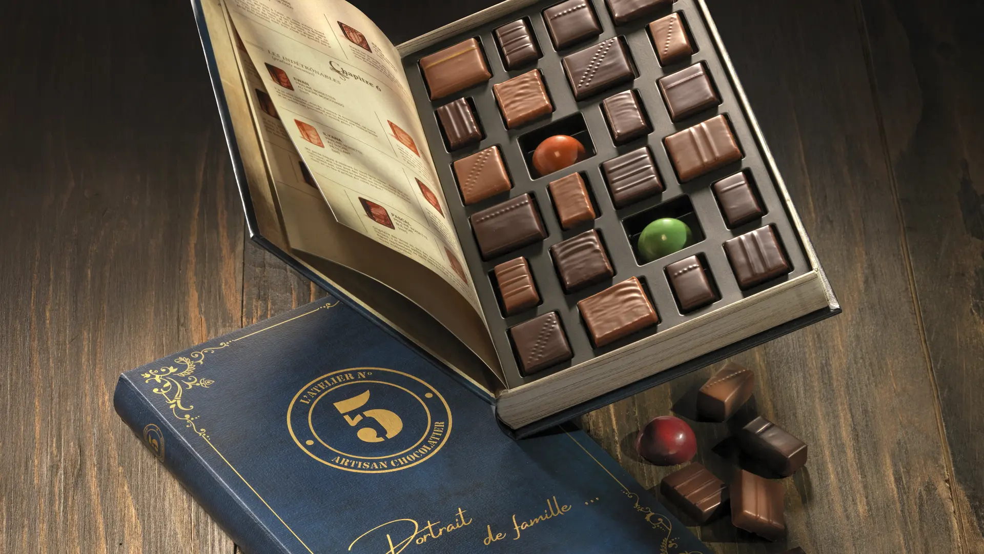 Coffret 24 chocolats de L'Atelier n°5