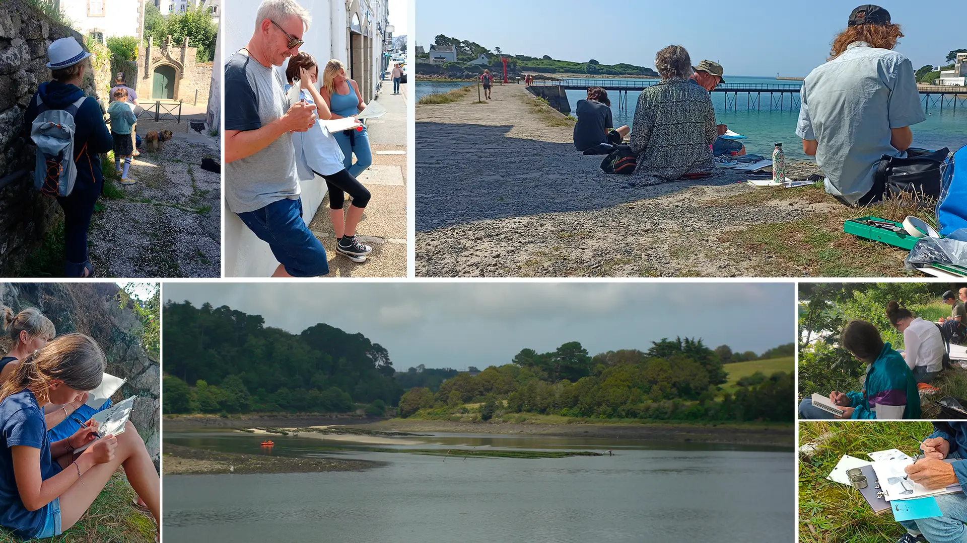 Promenades dessinées / croquis urbain