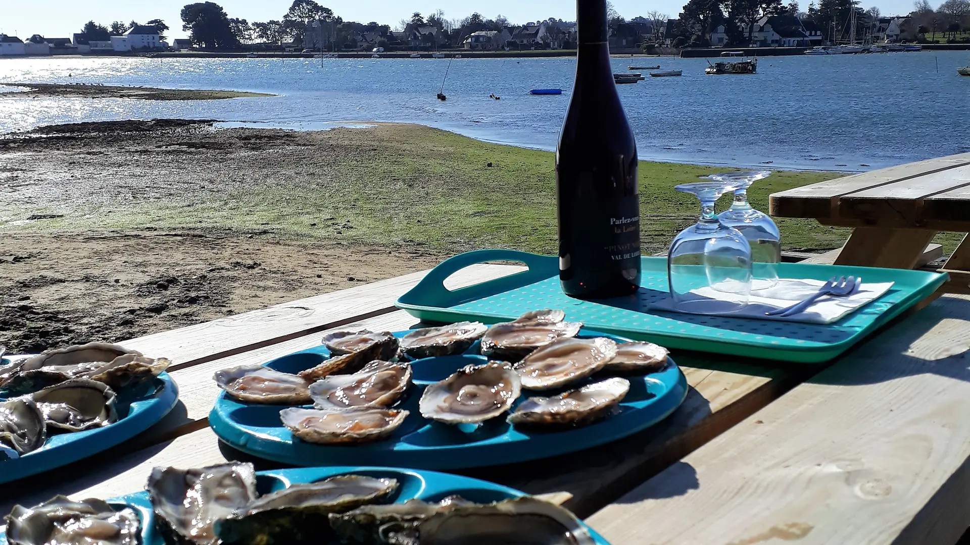Dégustation de fruits de mer
