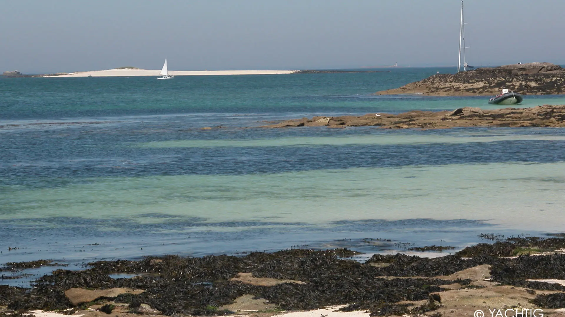 Les Glénan, Ile de Guiriden  - Yachtig