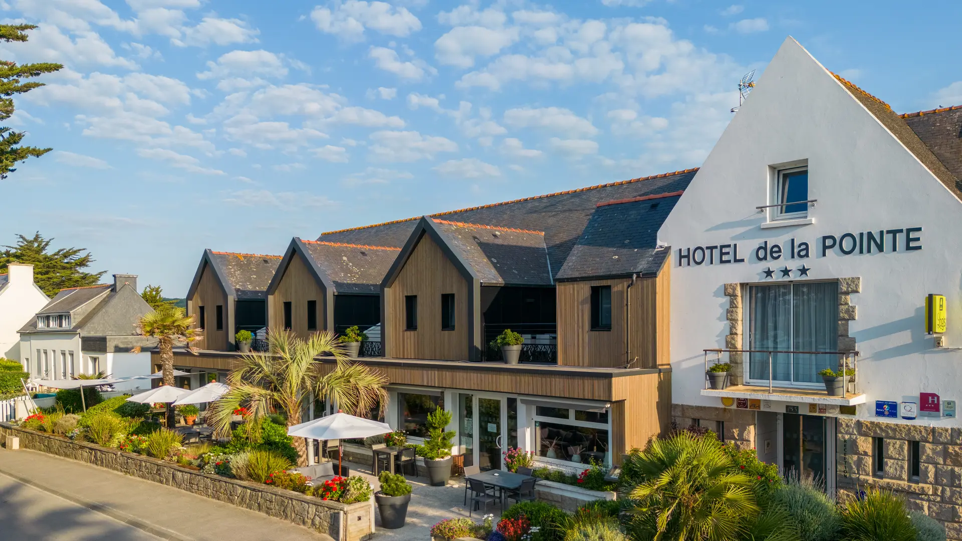 l'Hôtel face à l'océan