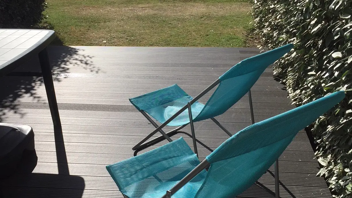 Terrasse, vue mer