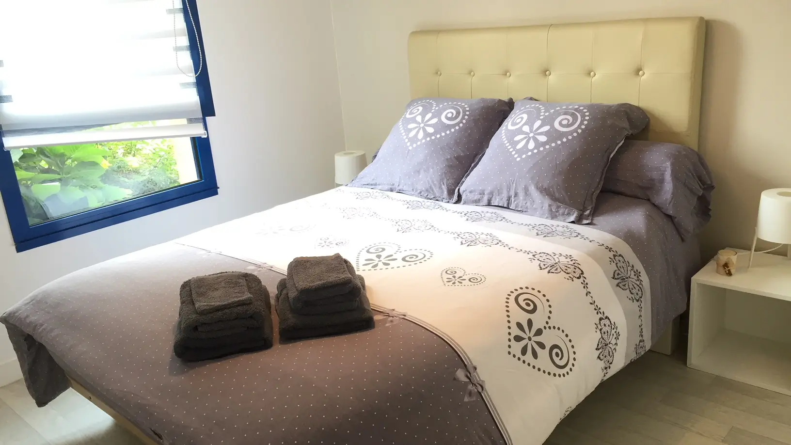 Chambre double en rez-de-chaussée