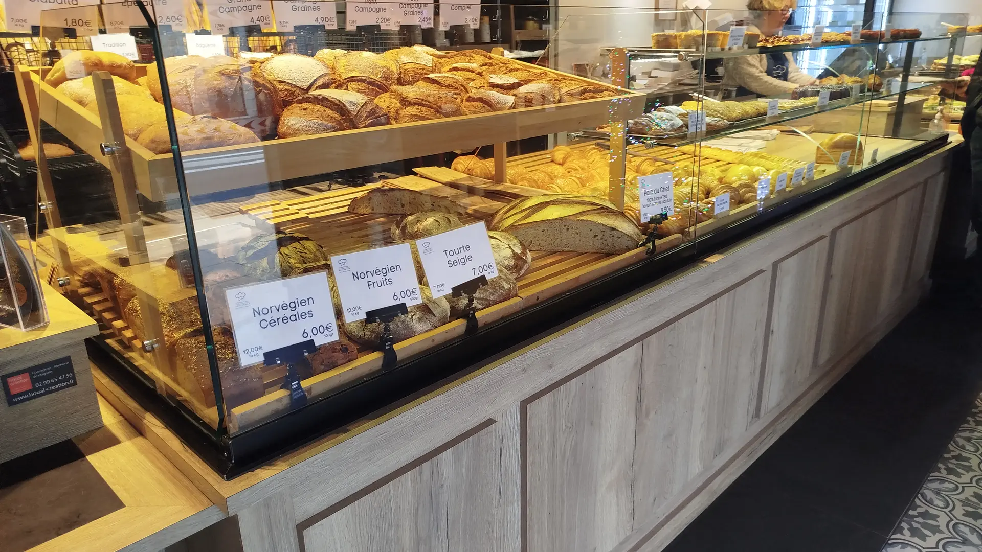 Des produits faits maison de l'Atelier du Boulanger