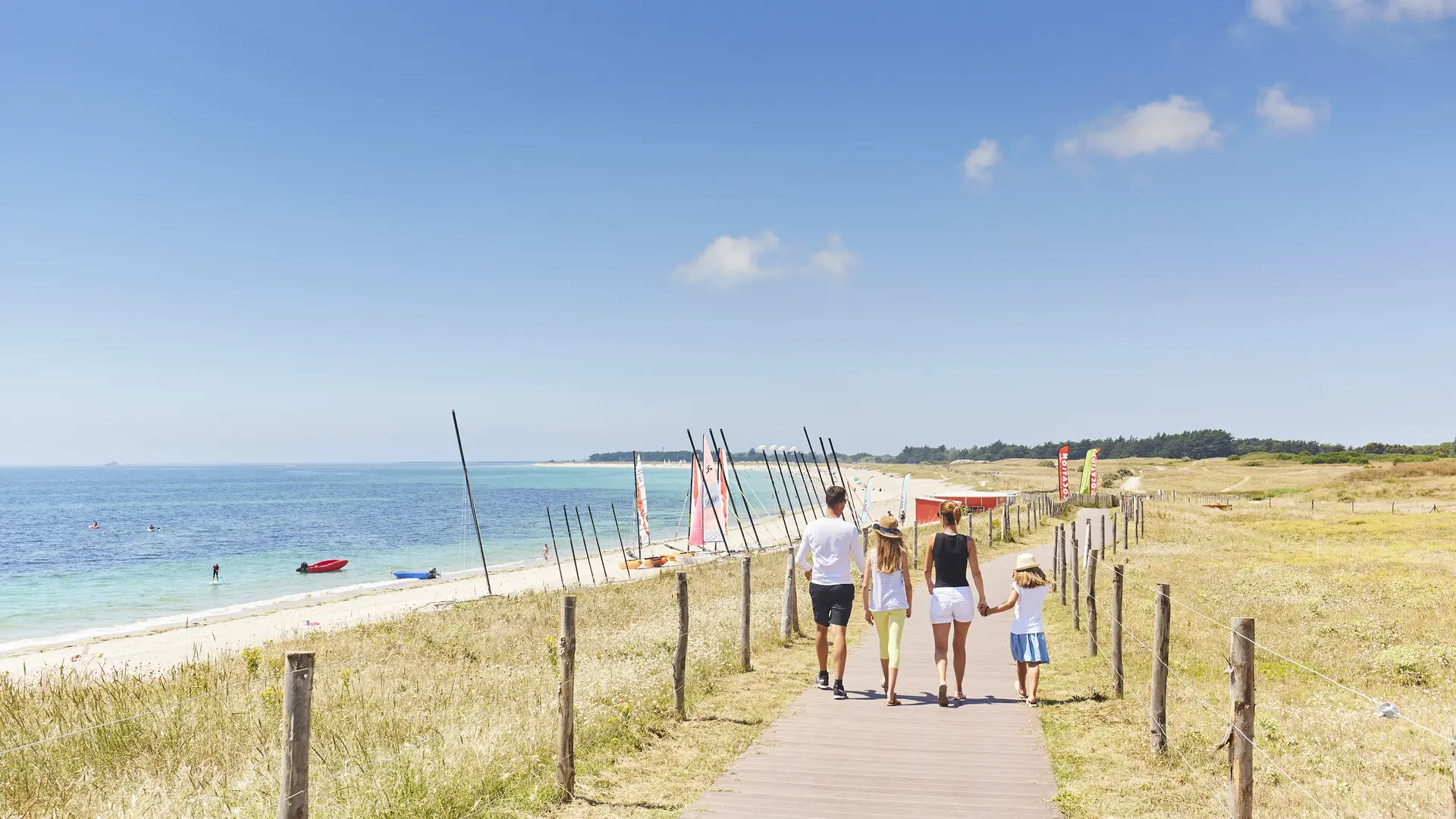 Plage de la Grève Blanche - Guilvinec - Pays bigouden sud