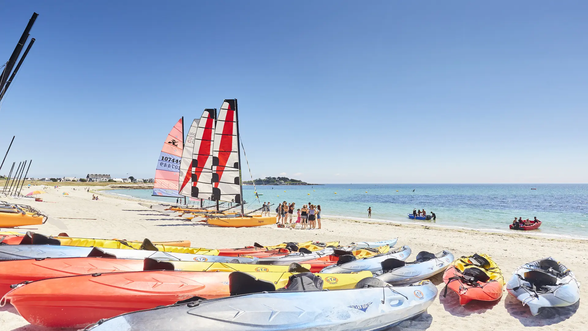 Plage de la Grève Blanche - Guilvinec - Pays bigouden sud