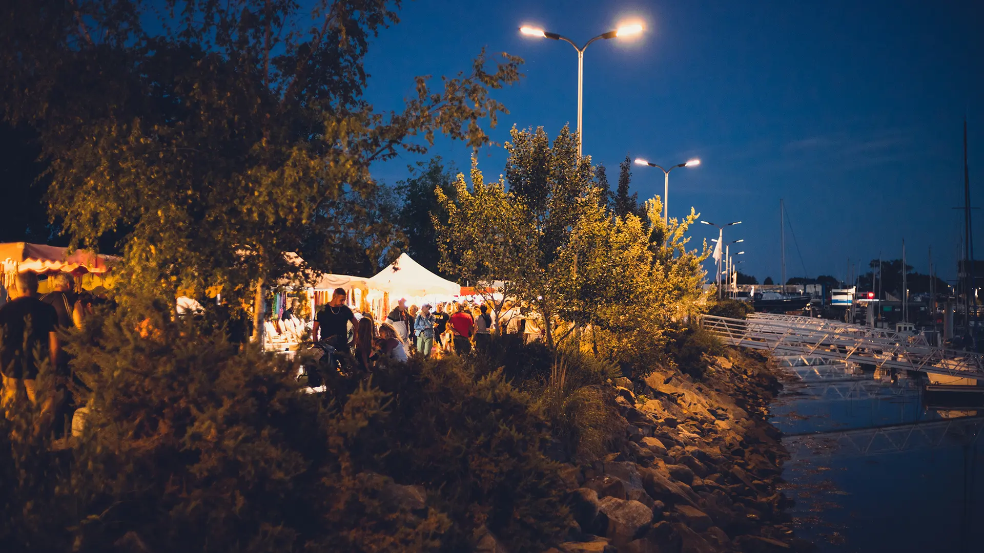 Marché nocturne de Port-La-Forêt