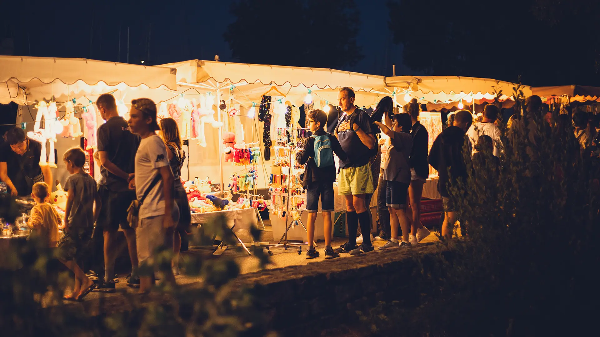Marché nocturne de Port-La-Forêt