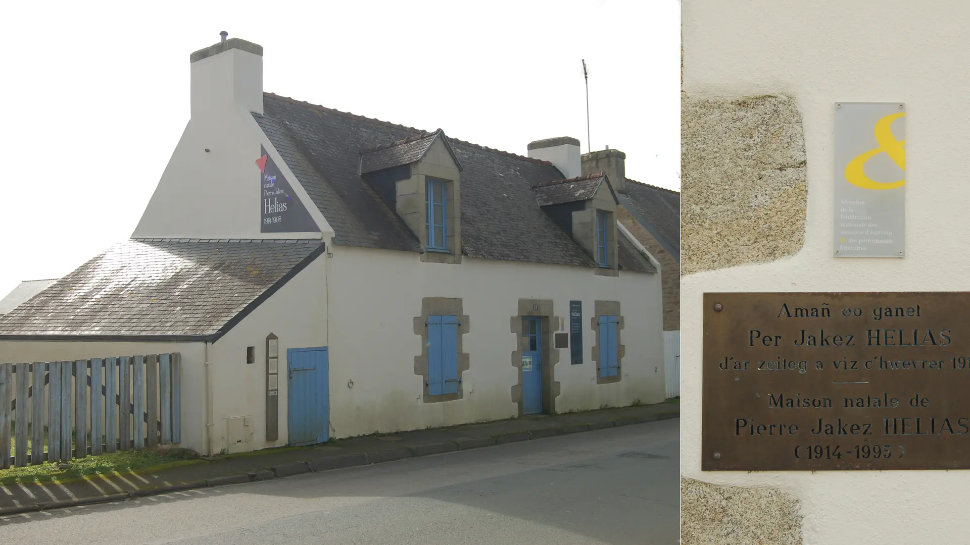 Maison natale PJ Hélias - Pouldreuzic Pays bigouden