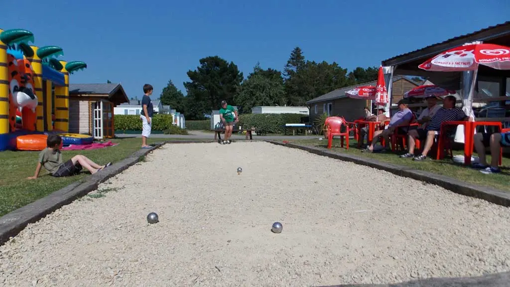 Pétanque au camping !