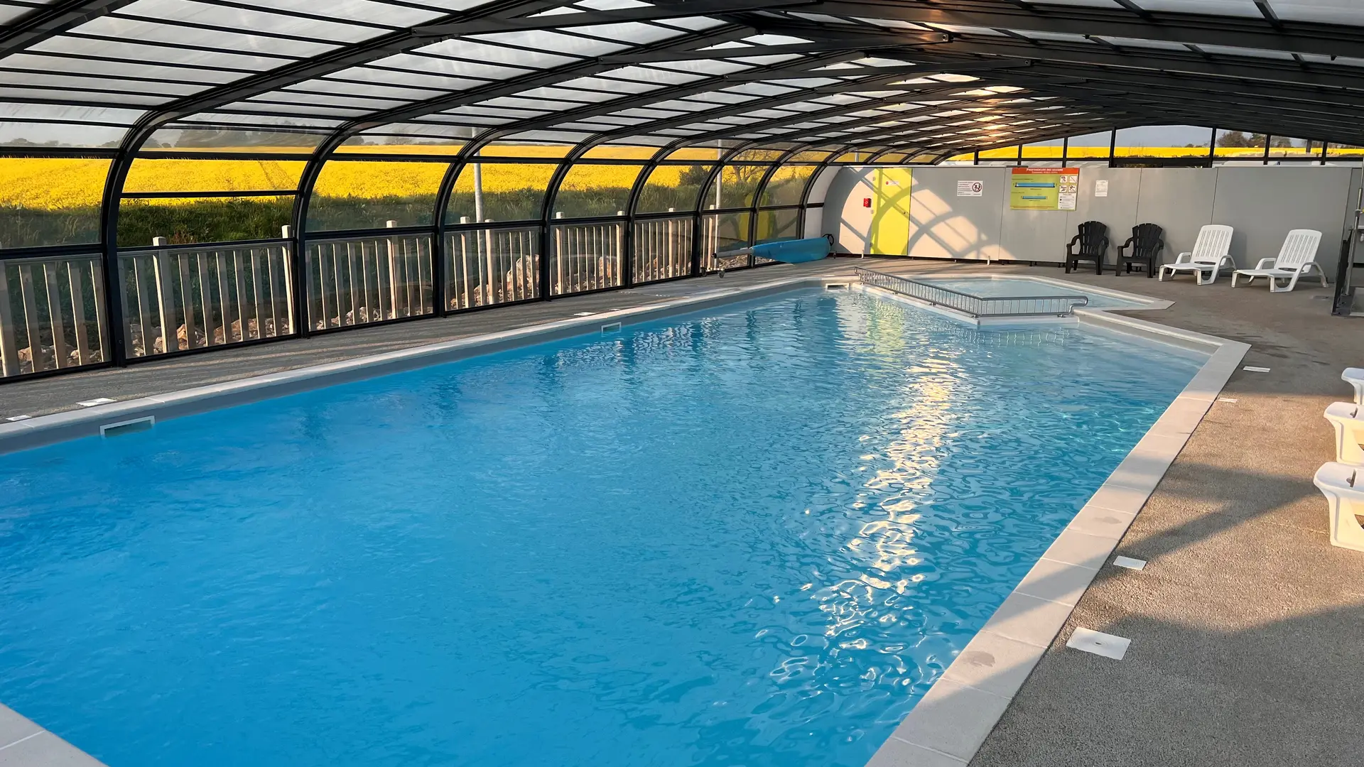 piscine du Camping Lizoé (Bretagne)