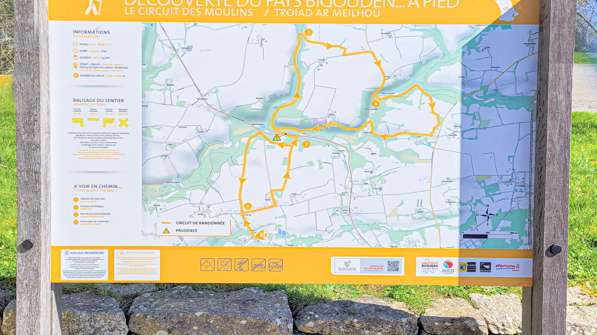 Circuit des moulins - Pouldreuzic - Pays Bigouden