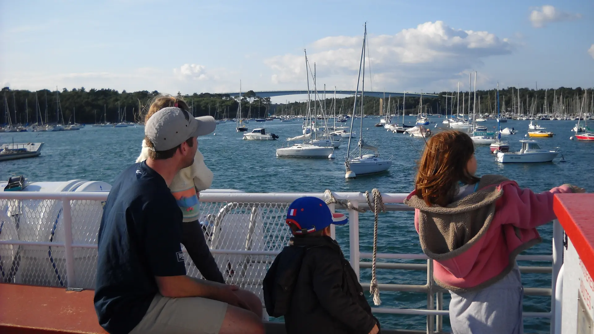 Famille sur l'Odet