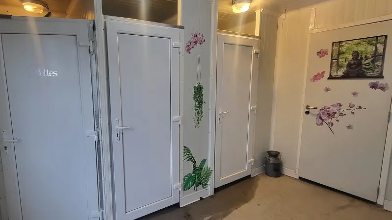 Aire Camping car - Le Galouray - La Grée Saint Laurent  - Brocéliande