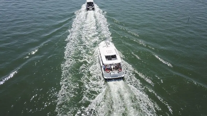 Navigation sur le Bassin