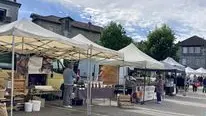 Marché aux fleurs Eymoutiers