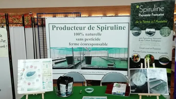 Stand spiruline
