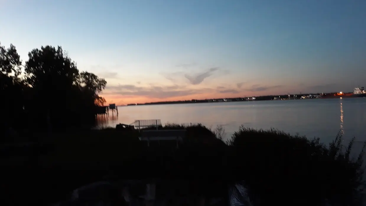 9 Vue depuis le salon,  coucher de soleil
