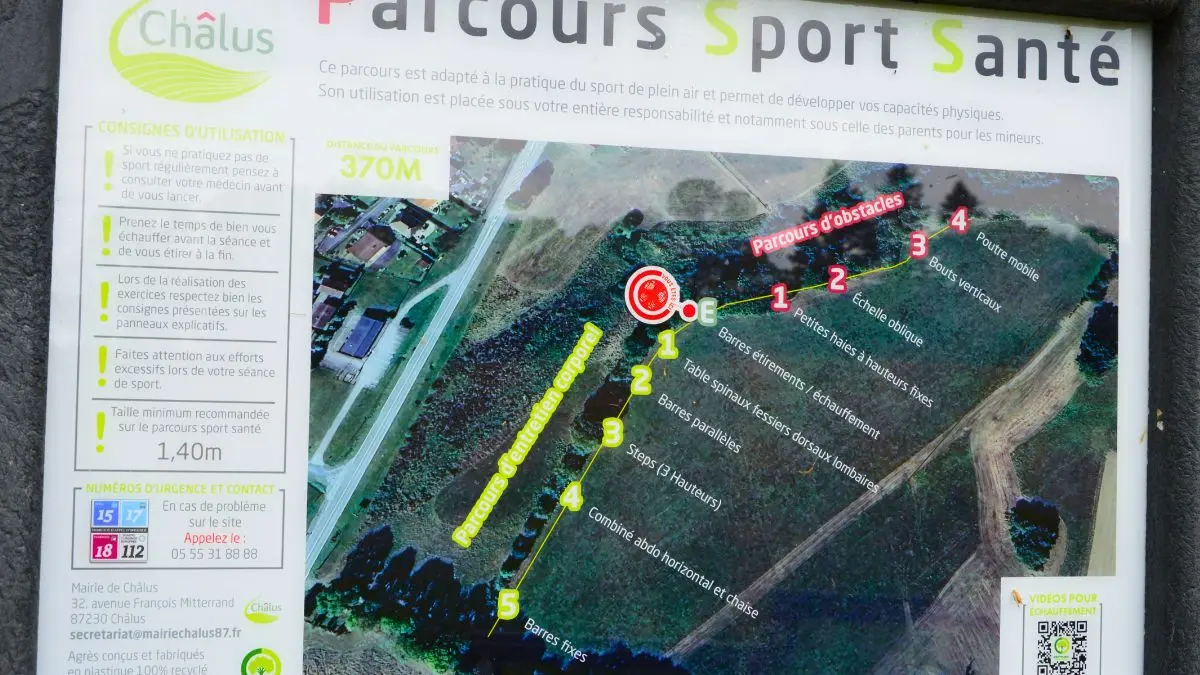 Parcours de santé - Châlus