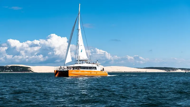 Le Côte d'Argent au large de la Dune du Pilat