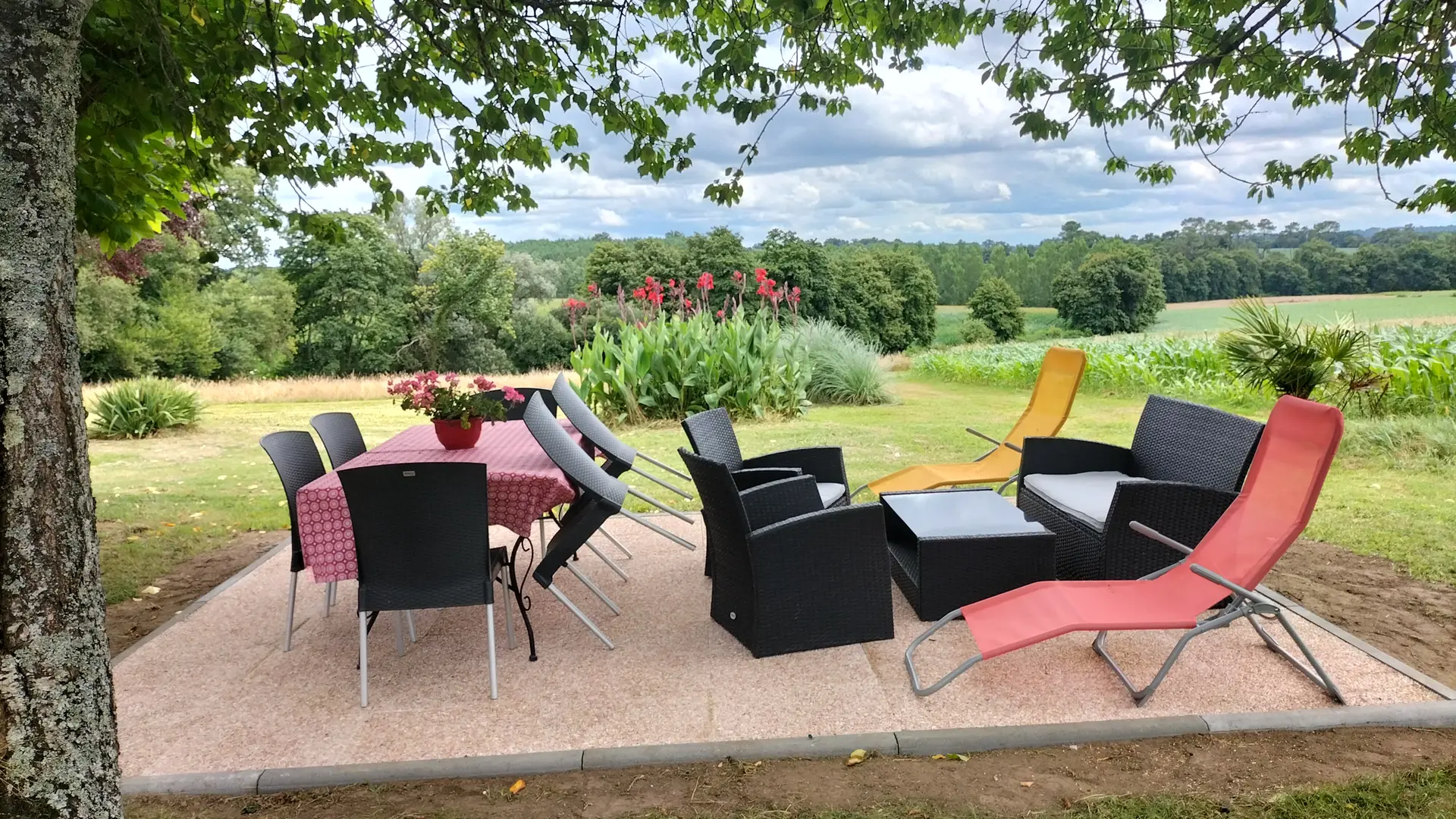 Gîte Peyron terrasse