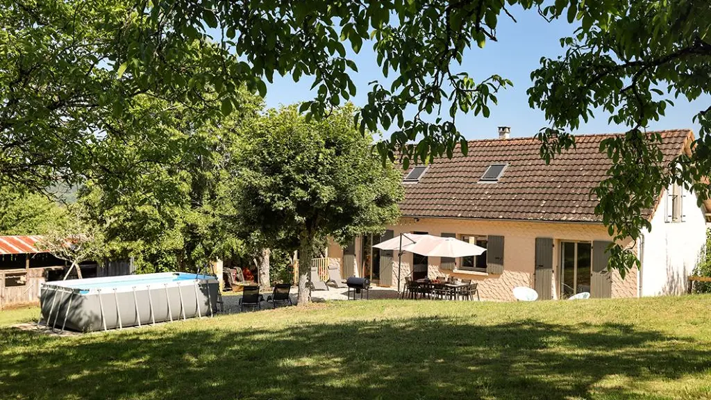 2 VUE GITE DE LA BORIA
