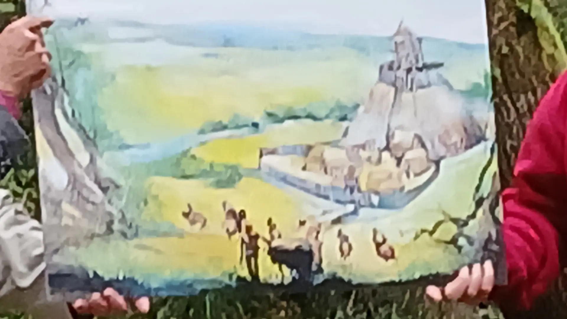 Tableau motte de Vaudu