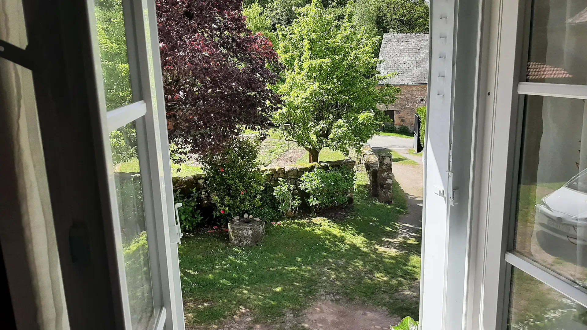 Vue de l'espace détente