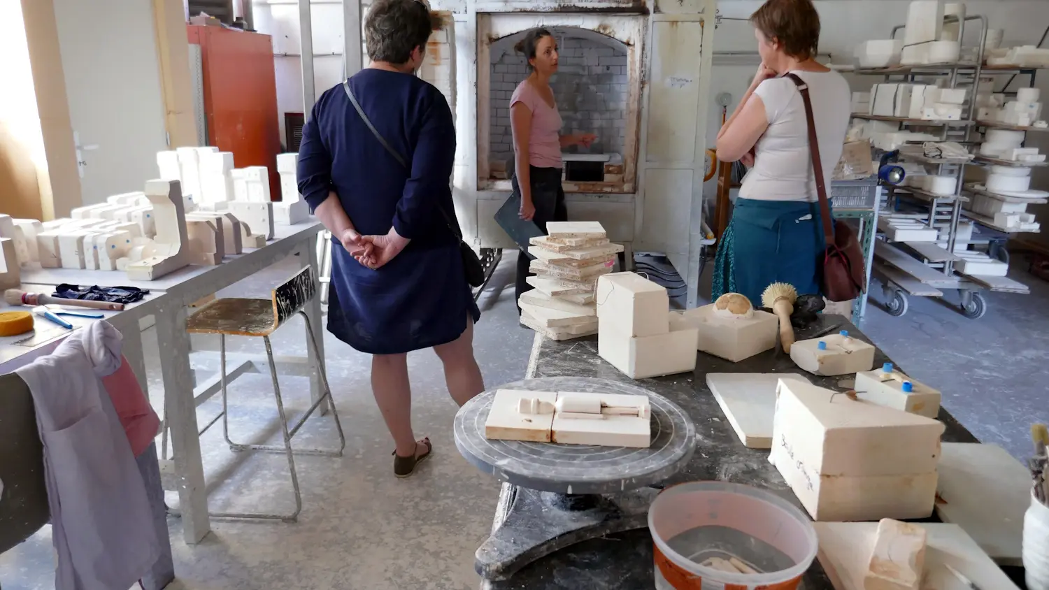 RAZES Atelier du blanc Visite