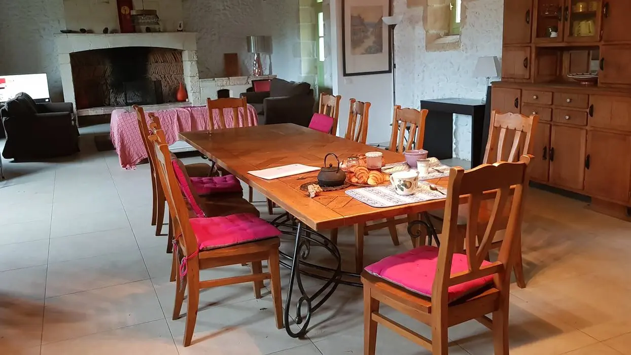 Salle à manger gite Alep