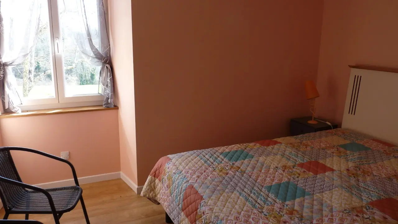 Chambre 1 du gîte  le porche