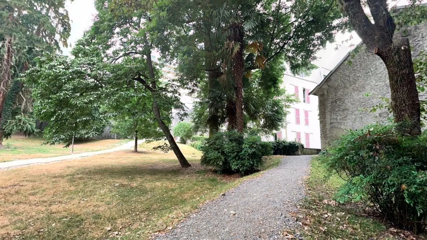 Parc Tissié - Pau - allée de promenade