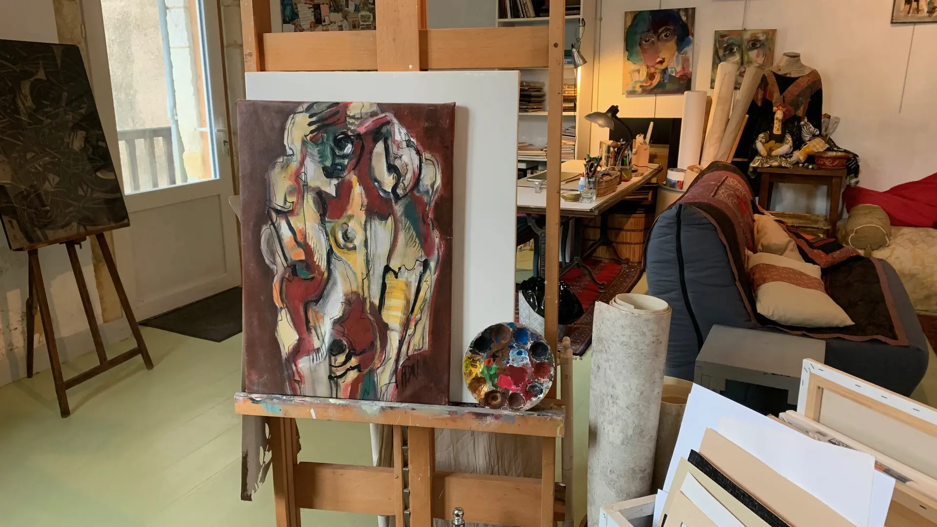 Atelier de peinture 3 La Maison des Peintres 2025 ©OTC