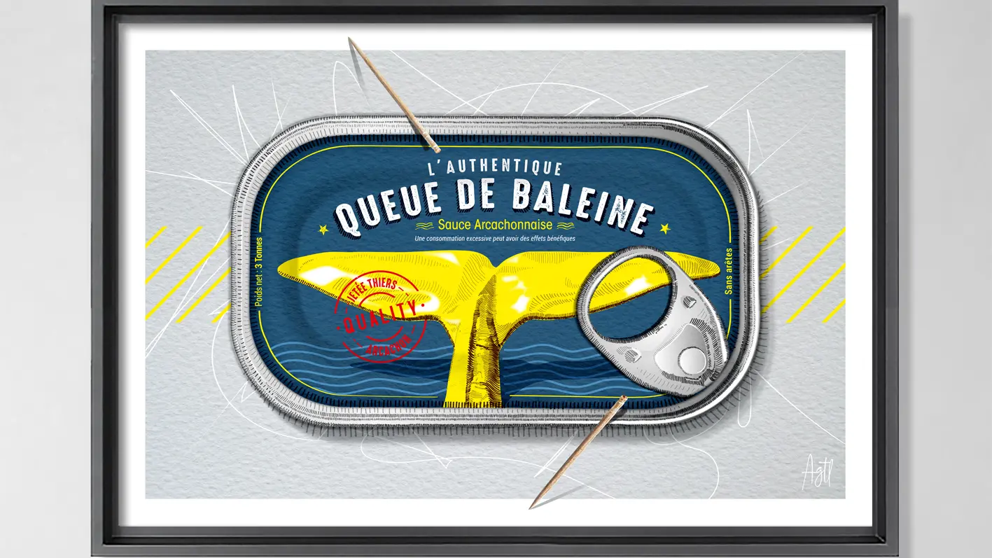 Baleine bazart grafik