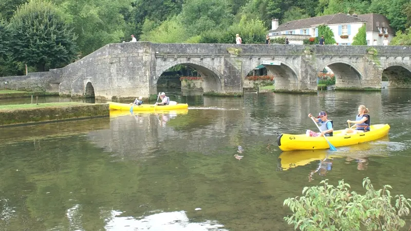 Brantôme canoe