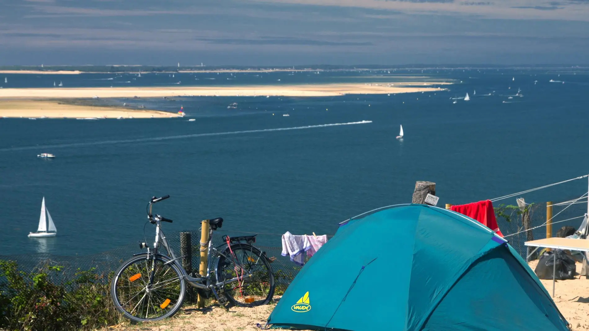 Camping Panorama du Pyla  zone face mer 1ere lignée 2