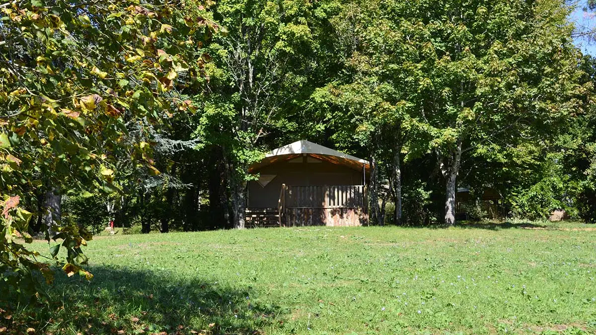 Camping Domaine de la Grande Veyière à Molières