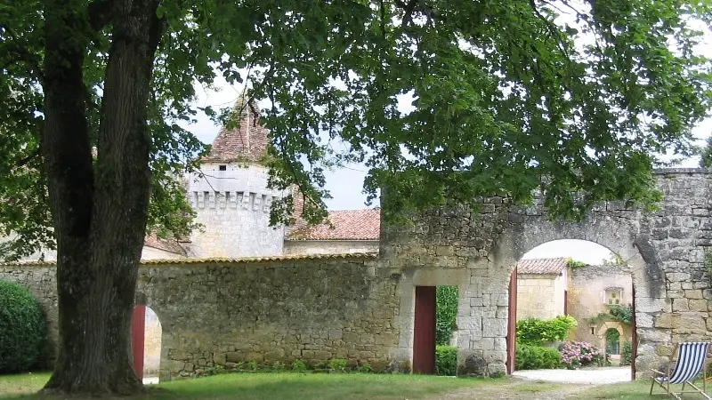 Château d'Aucors entrée