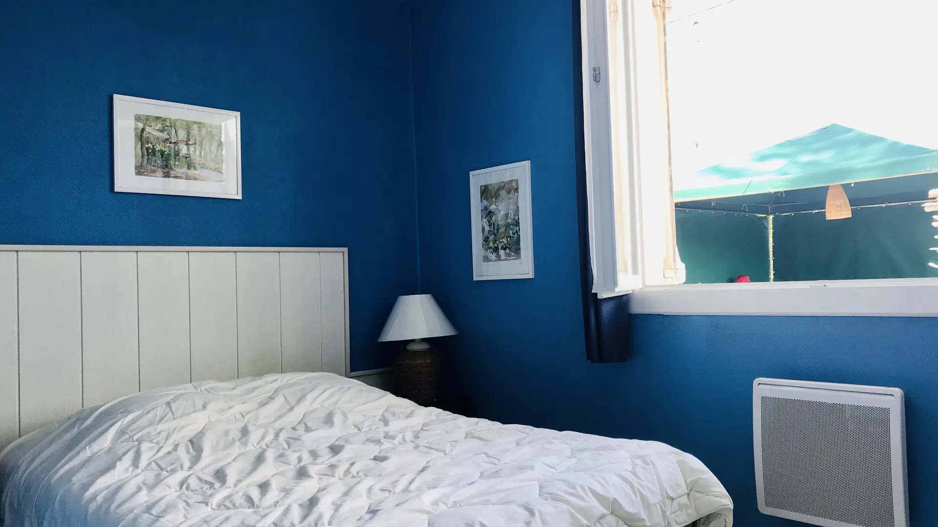 Chambre bleu