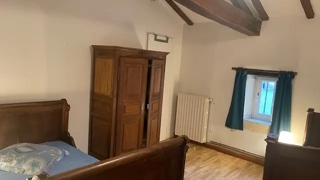 Chambre lits simples Pigeonnier Rau appt 10 ©OTC