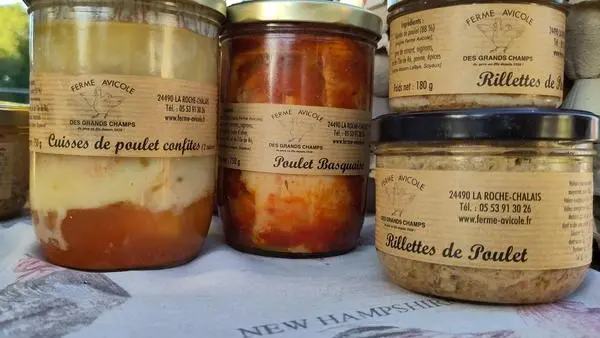 Conserves ferme avicole des grands champs