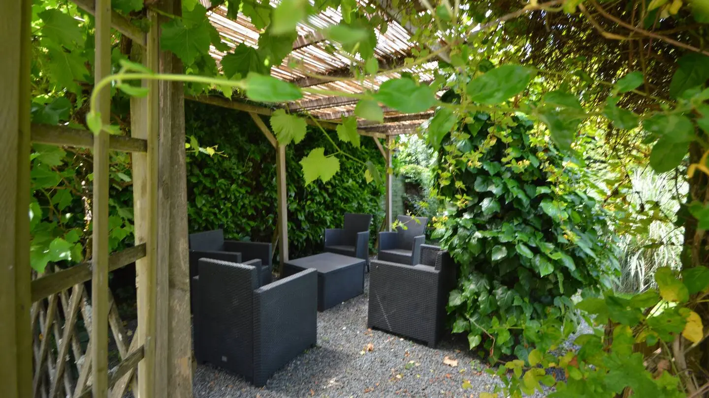 Coin pergola