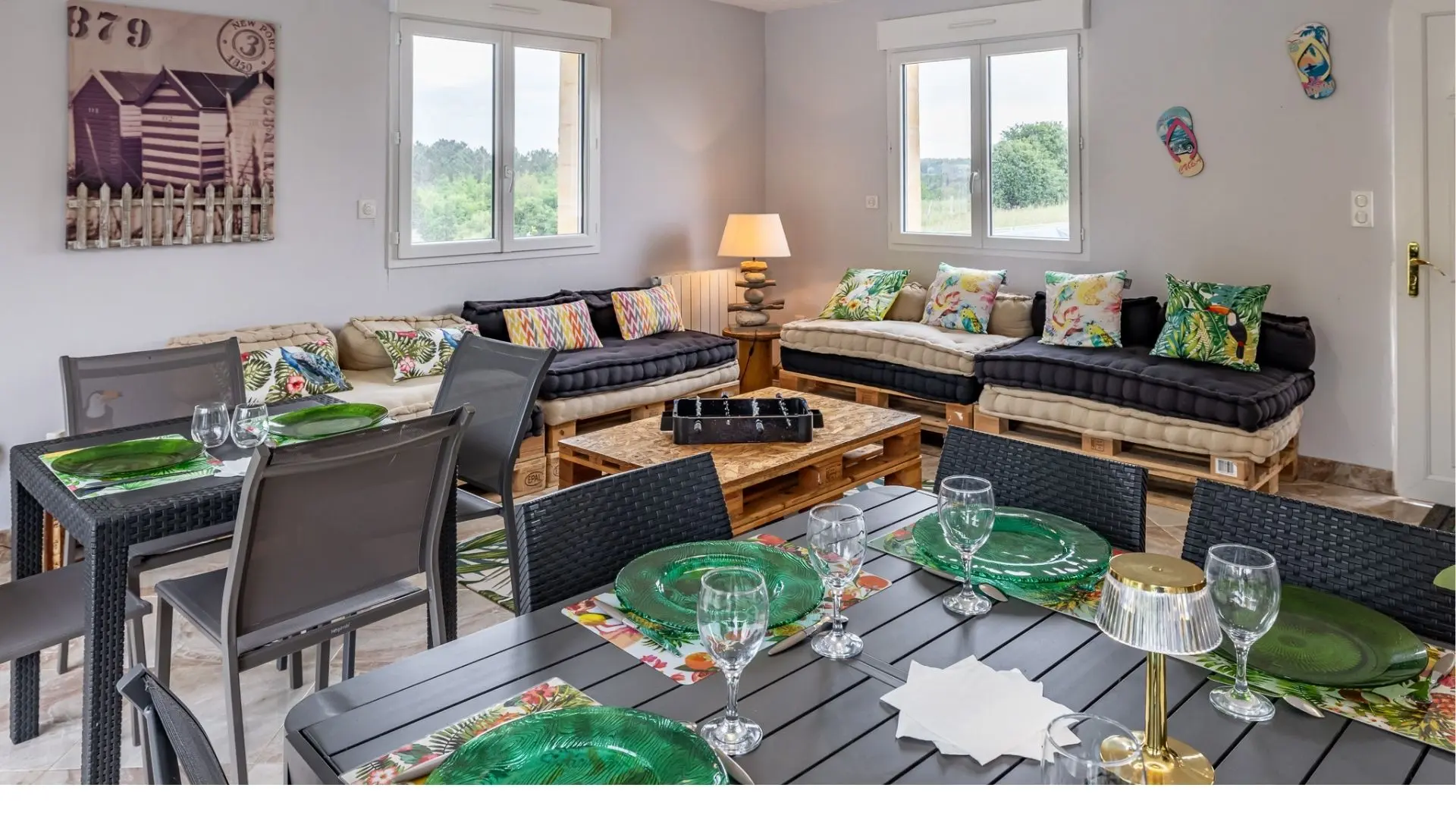 Domaine de Landrevie - La petite prairie et son annexe