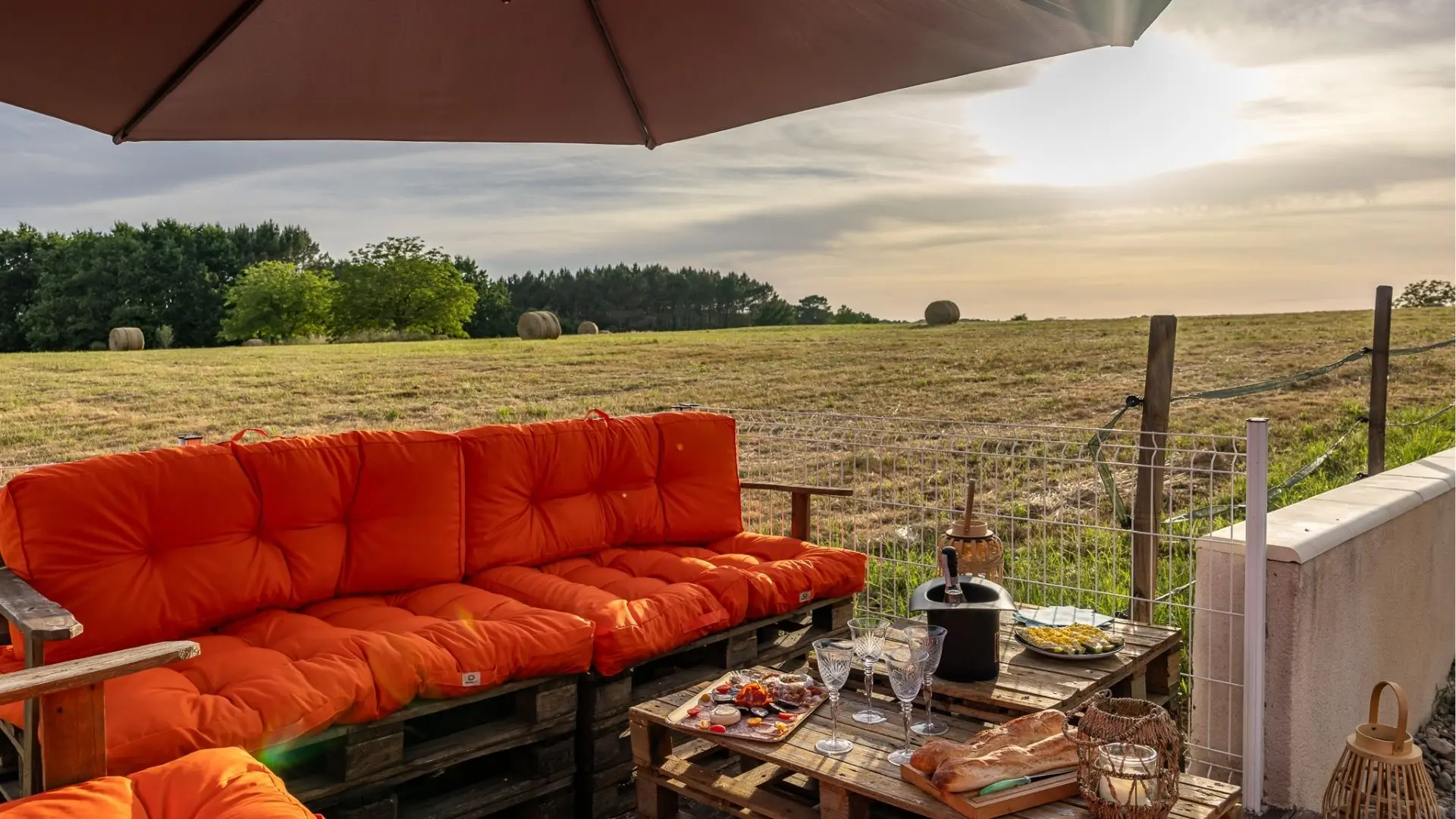 Domaine de Landrevie - La petite prairie et son annexe