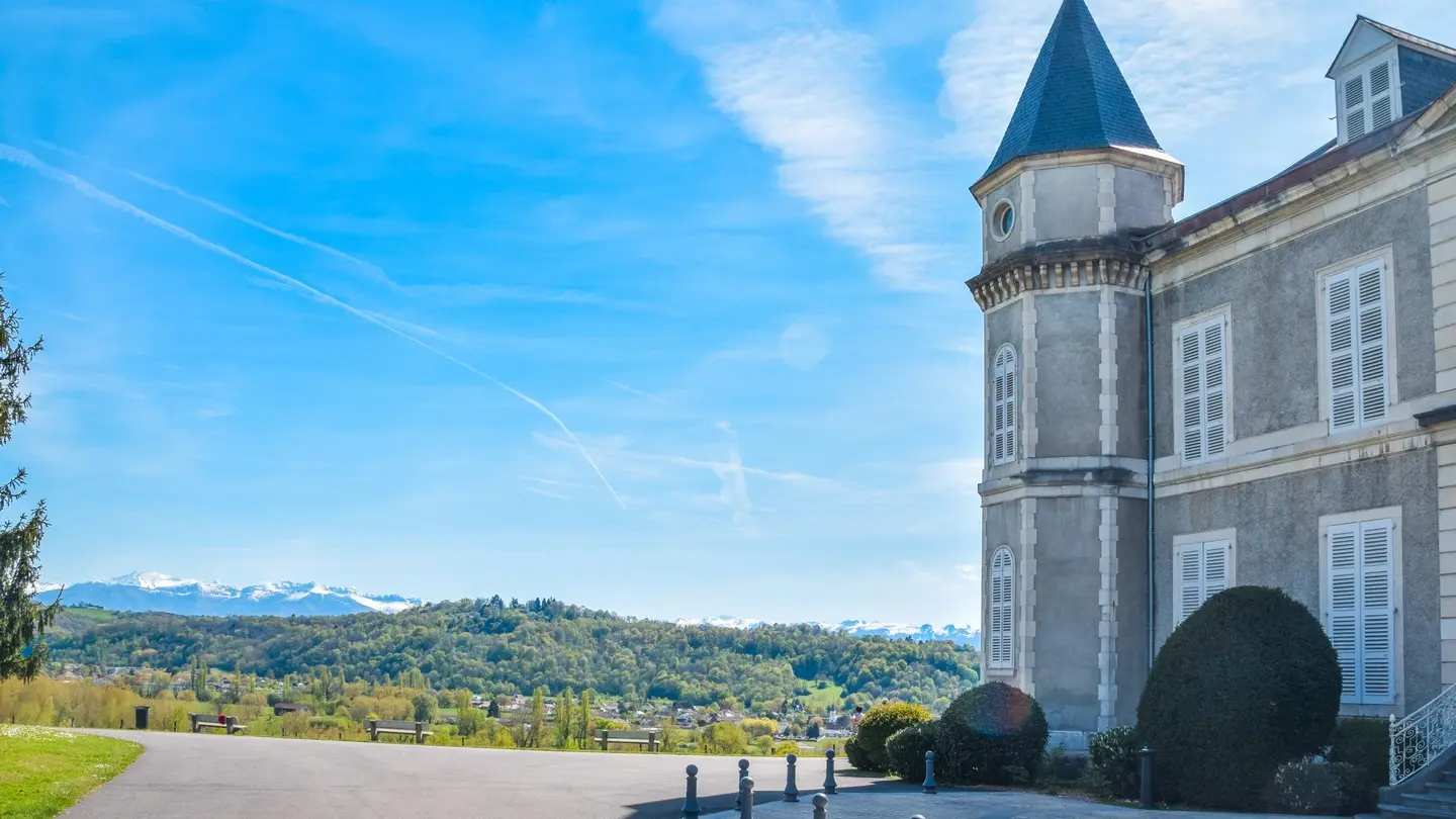 Bizanos - les hauteurs de Franqueville - Vue esplanade