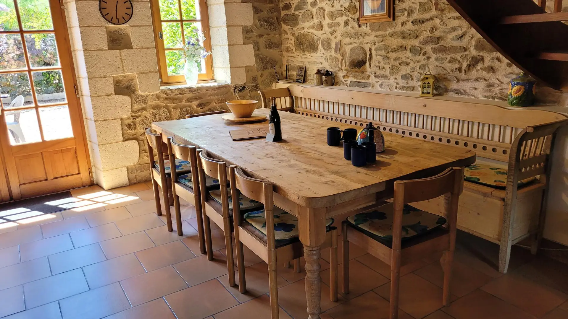 Dining table kitchen
