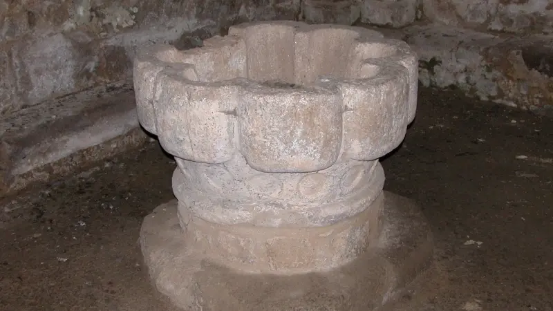 Eglise de Reilhac - Fonts baptismaux